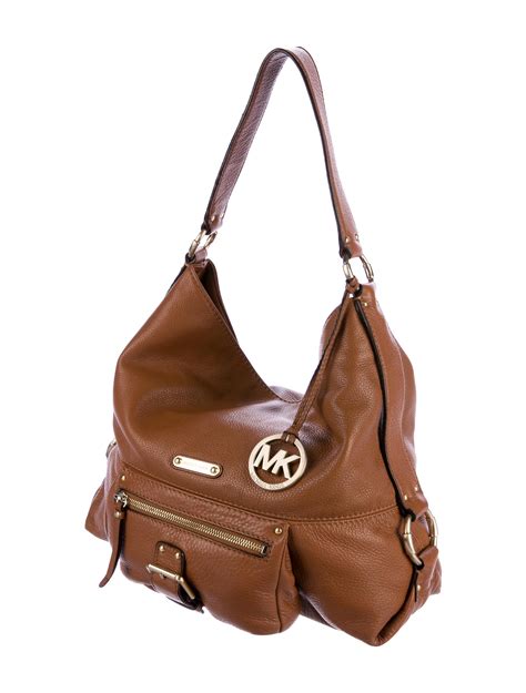 michael kors leather hobo bag sample not for sale|Michael Kors hobo crossbody bag.